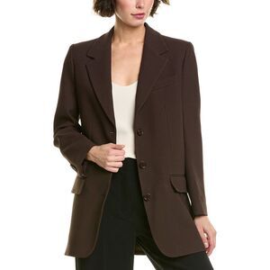 Michael Kors Collection Womens Blazer, Brown